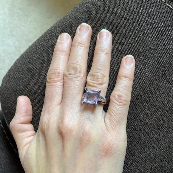 Sale!! Samuel Benham BJC Sterling Silver And 14K Size 7. - Picture 6 of 6